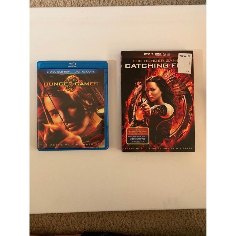 Hunger Games Catching Fire Double Feature Movie Bundle